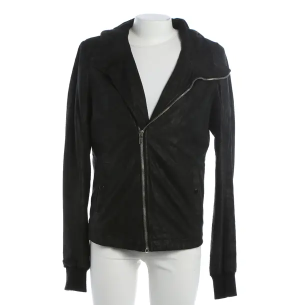 Giacca in pelle, in Nero, Pelle, Rick Owens