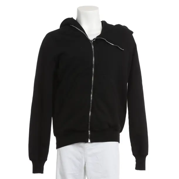 Sweatjacke, in Schwarz, Baumwolle, Rick Owens