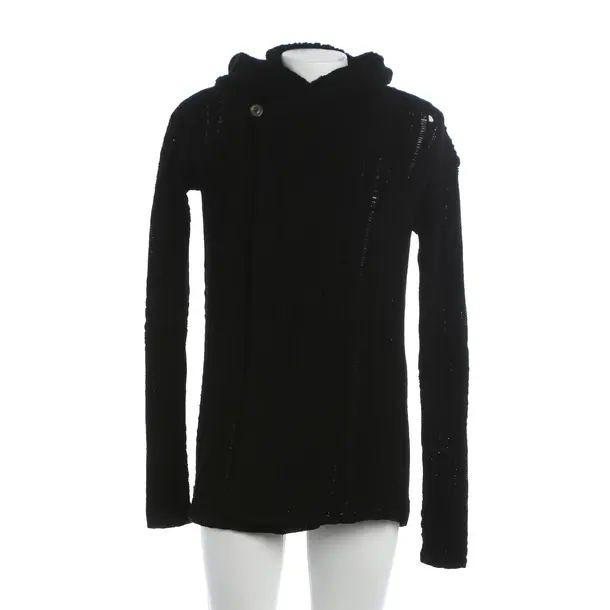 Cardigan, in Black, Cotton, Rick Owens