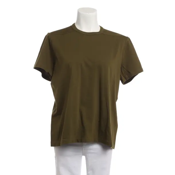 Shirt, in Green, Cotton, Rick Owens
