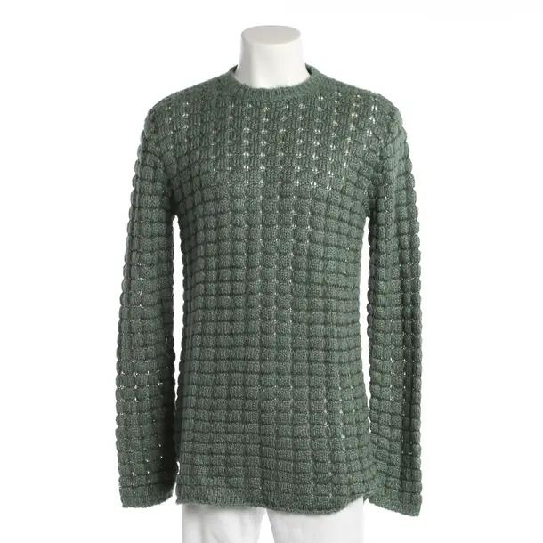 Pullover, in Grün, Seide, Rick Owens