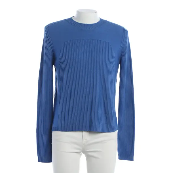 Jumper, in Blue, Wool, Rick Owens