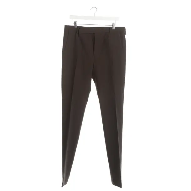 Pants, in Dark Brown, Wool, Rick Owens