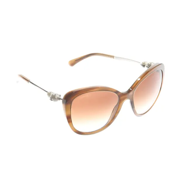 Sunglasses, in Dark Brown, Synthetic, Chanel