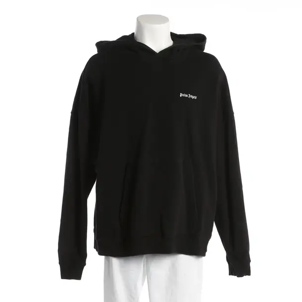 Hoodie, in Schwarz, Baumwolle, Palm Angels