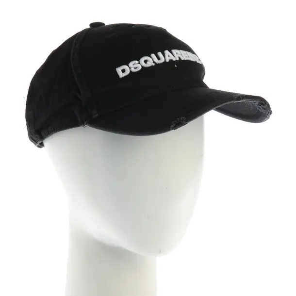Cap, in Schwarz, Baumwolle, Dsquared