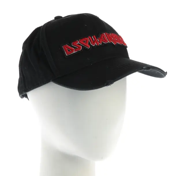 Cap, in Black, Cotton, Dsquared