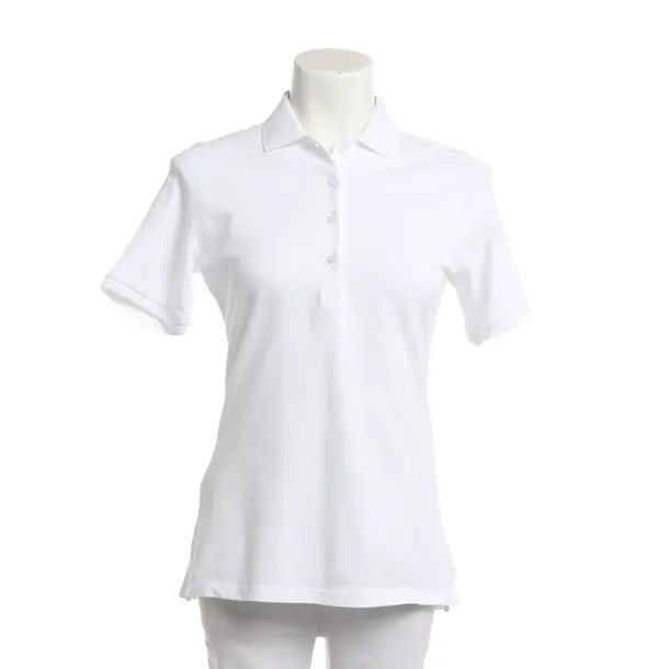 Poloshirt, in Weiß, Baumwolle, Van Laack