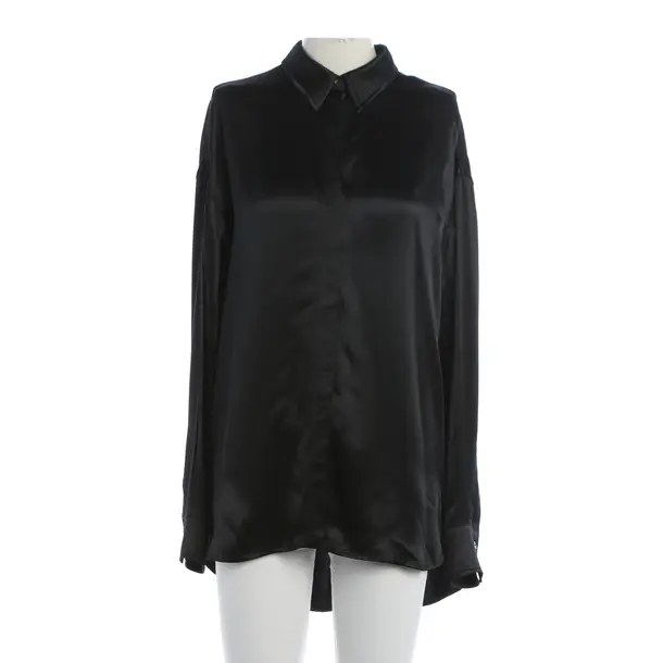 Bluse, in Schwarz, Viskose, Salvatore Ferragamo