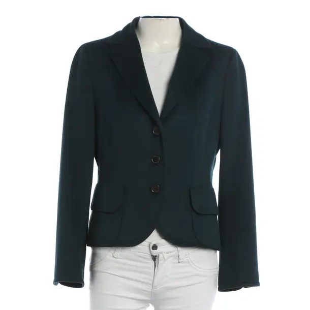 Blazer, in Verde, Lana, Akris