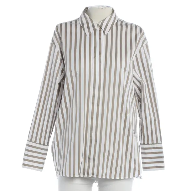 Blouse, in White, Cotton, Bogner