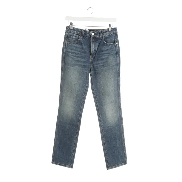 Jeans Straight Fit, in Blau, Baumwolle, Khaite