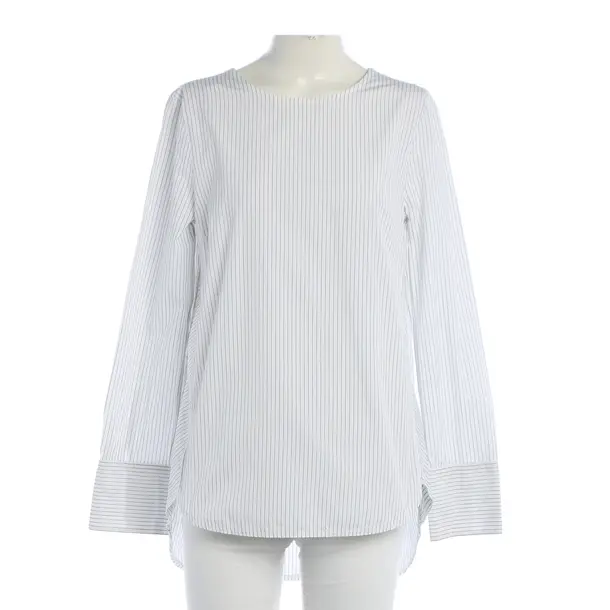 Blouse, in White, Cotton, Odeeh