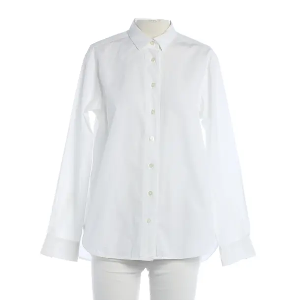 Blouse, in White, Cotton, Totême