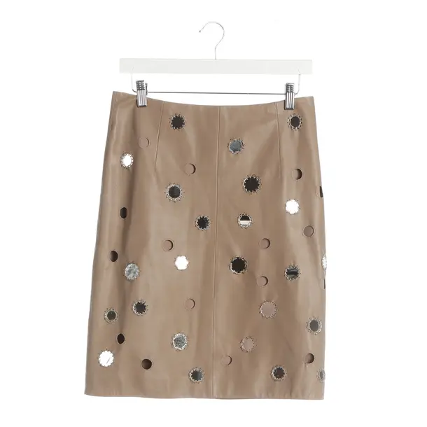 Rock, in Hellbraun, Leder, Steffen Schraut