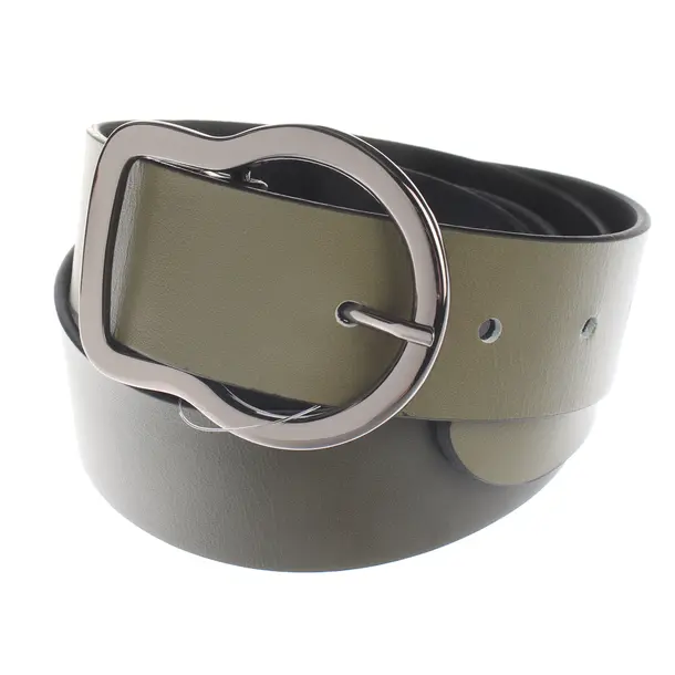 Gürtel, in Olivgrün, Leder, Dorothee Schumacher
