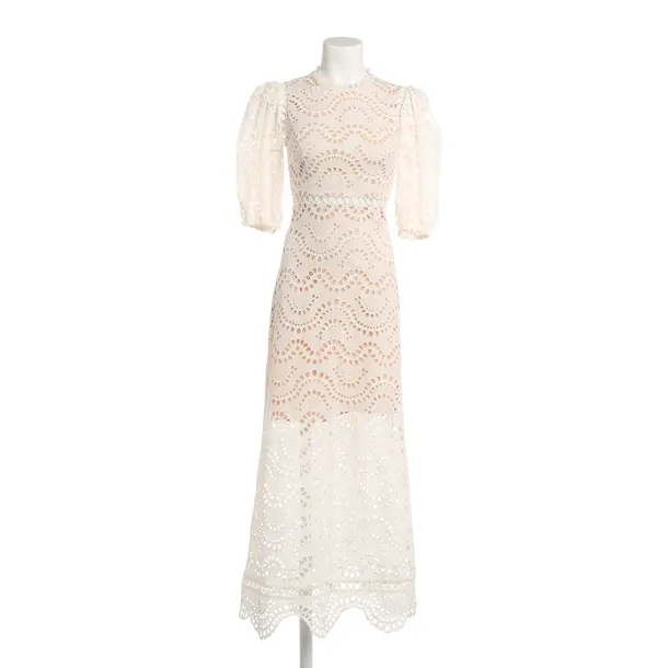 Cocktail Dress, in Beige, Cotton, Zimmermann