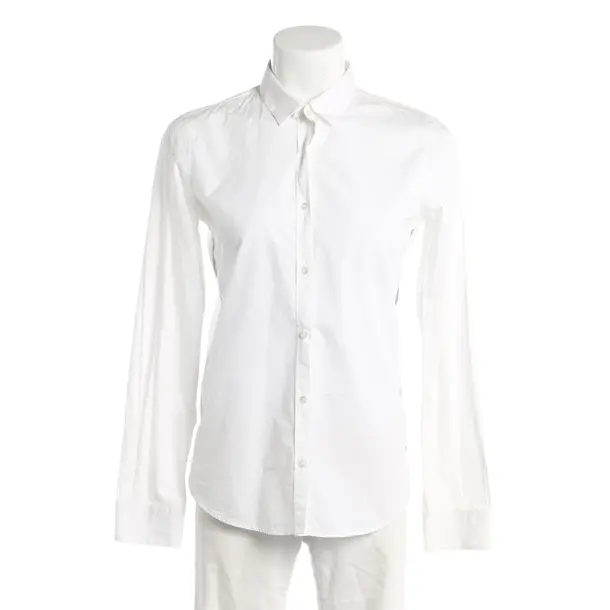 Blouse, in White, Cotton, Golden Goose