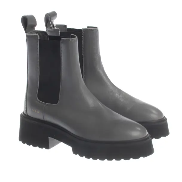 Ankle Boots, in Gray, Copenhagen