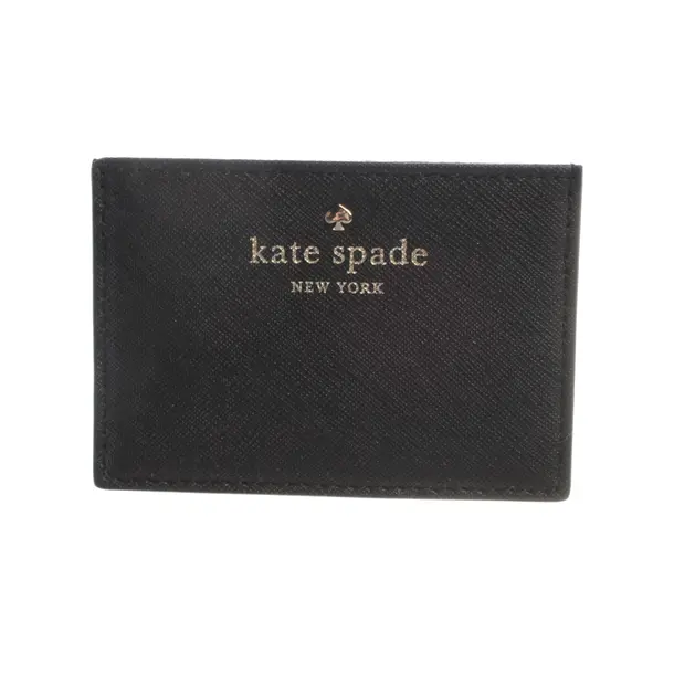 Card Holder, in Black, Leather, Kate Spade New York