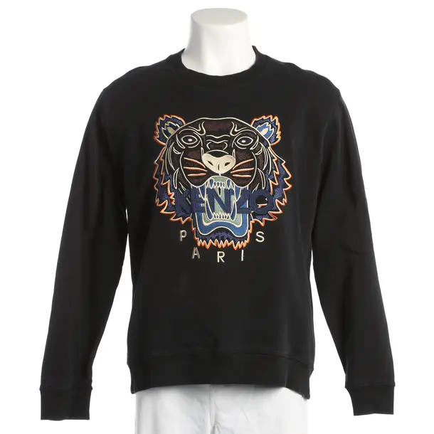 Sweatshirt, in Schwarz, Baumwolle, Kenzo