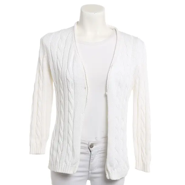 Cardigan, in White, Cotton, Max Mara