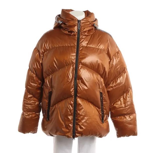 Winter Jacket, in Light Brown, Polyester, Marc Cain Sports