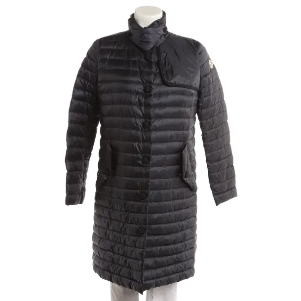 Mid-Season Coat, in Navy, Polyimide, Moncler