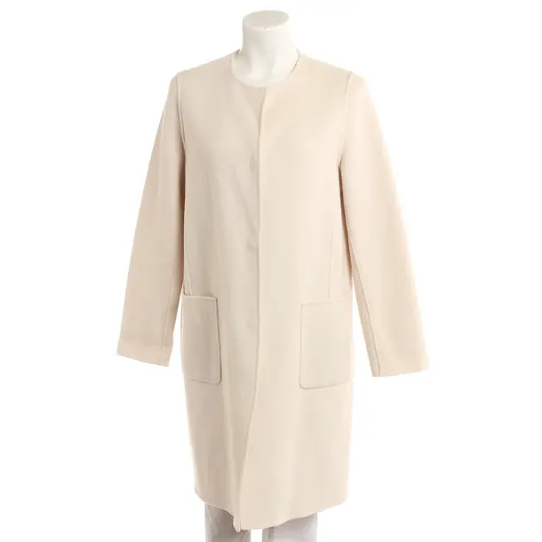 Übergangsjacke, in Beige, Wolle, Max Mara