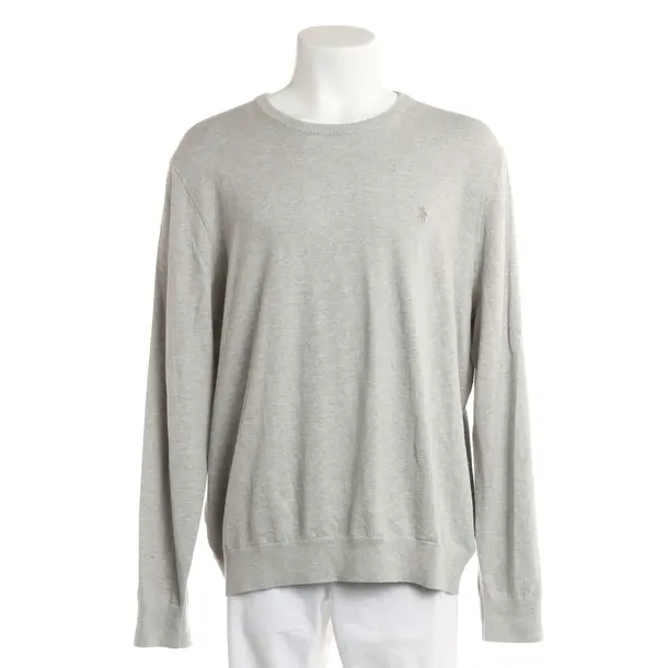 Pullover, in Hellgrau, Baumwolle, Polo Ralph Lauren