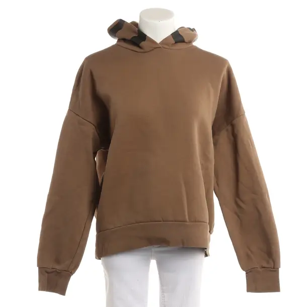 Hoodie, in Brown, Cotton, Closed
