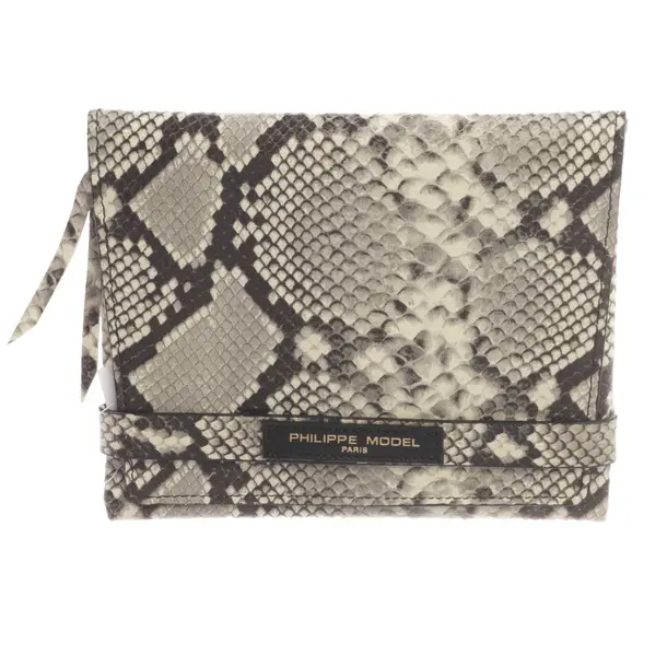 Clutch Bag, in Multicolored, Leather, Philippe Model