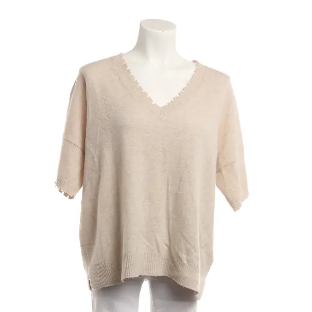 Pullover, in Beige, Wolle, Herzensangelegenheit