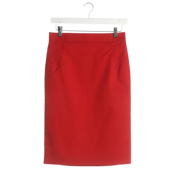Skirt, in Red, Cotton, Gucci