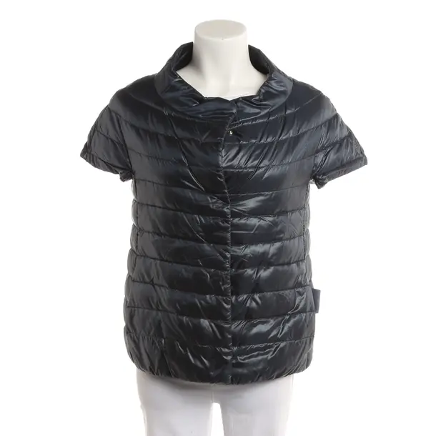 Vest, in Navy, Polyimide, Herno