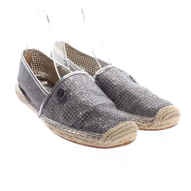 Espadrillas, in argento, Michael Kors