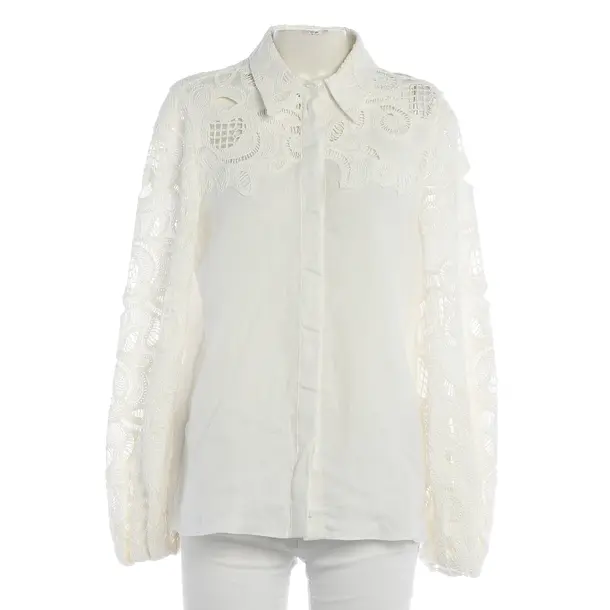 Camicetta, in Bianco, Lino, Dorothee Schumacher