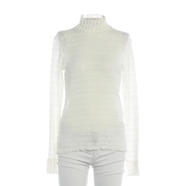 Jumper, in White, Cotton, Marc Cain