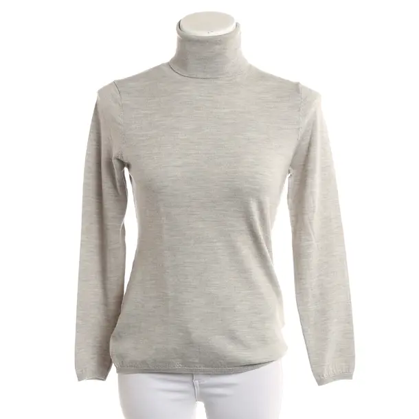 Wool Jumper, in Light Gray, Wool, Allude