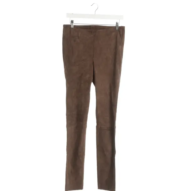 Leggings, in Braun, Leder, Utzon