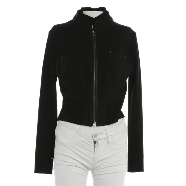 Mid-Season Jacket, in Black, Wool, Marc Cain