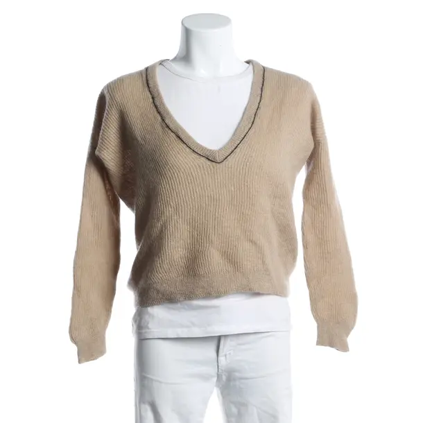 Pullover, in Camel, Polyamid, Brunello Cucinelli