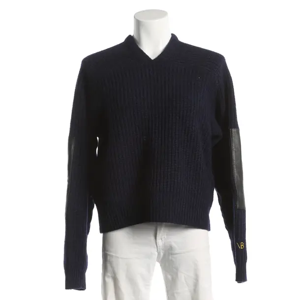 Pullover, in Blau, Wolle, Victoria Beckham