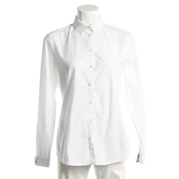 Bluse, in Weiß, Baumwolle, Burberry