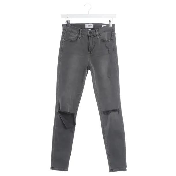 Jeans Skinny, in Grau, Baumwolle, Frame