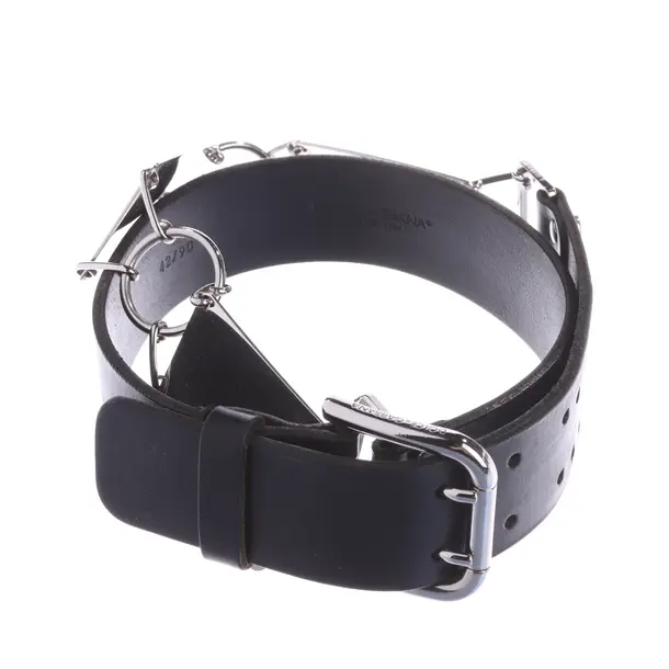 Belt, in Black, Leather, Dolce & Gabbana