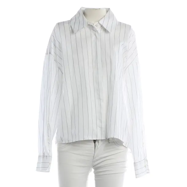 Blouse, in White, Cotton, Acne Studios