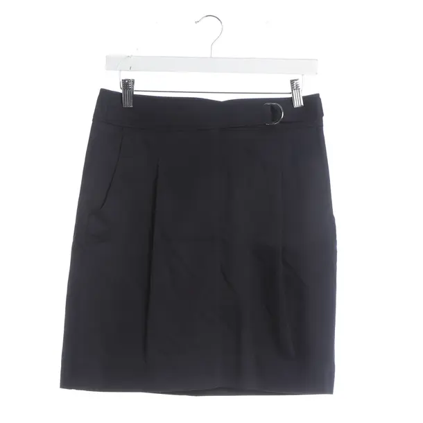Skirt, in Navy, Cotton, Windsor