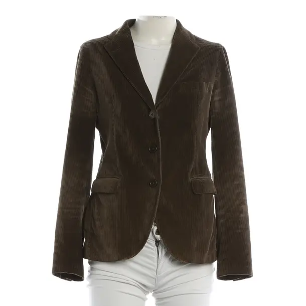 Blazer, in Marrone, Cotone, Tagliatore