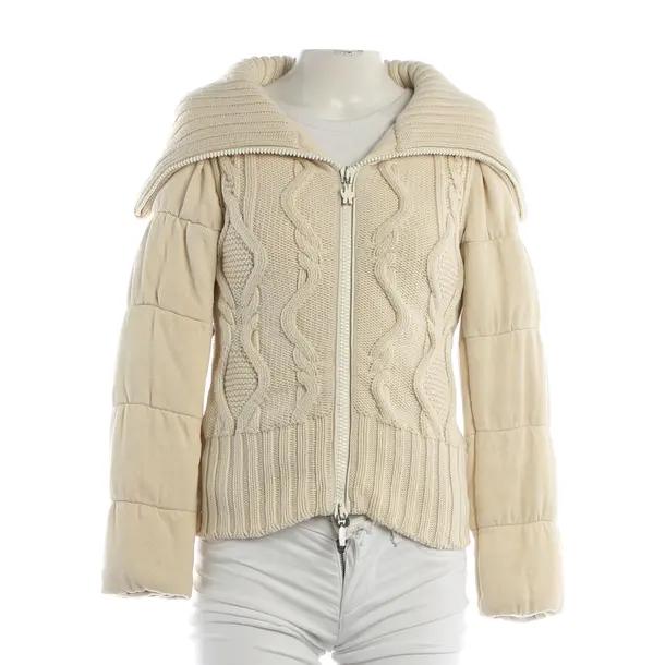 Winter Jacket, in Beige, Wool, Moncler